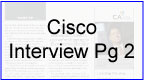 Cisco Interview Pg1